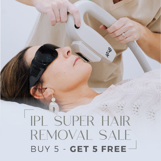 Buy 5 IPL Super Hair Removal Treatments GET 5 FREE!