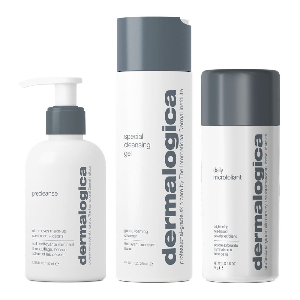best cleanse + glow set