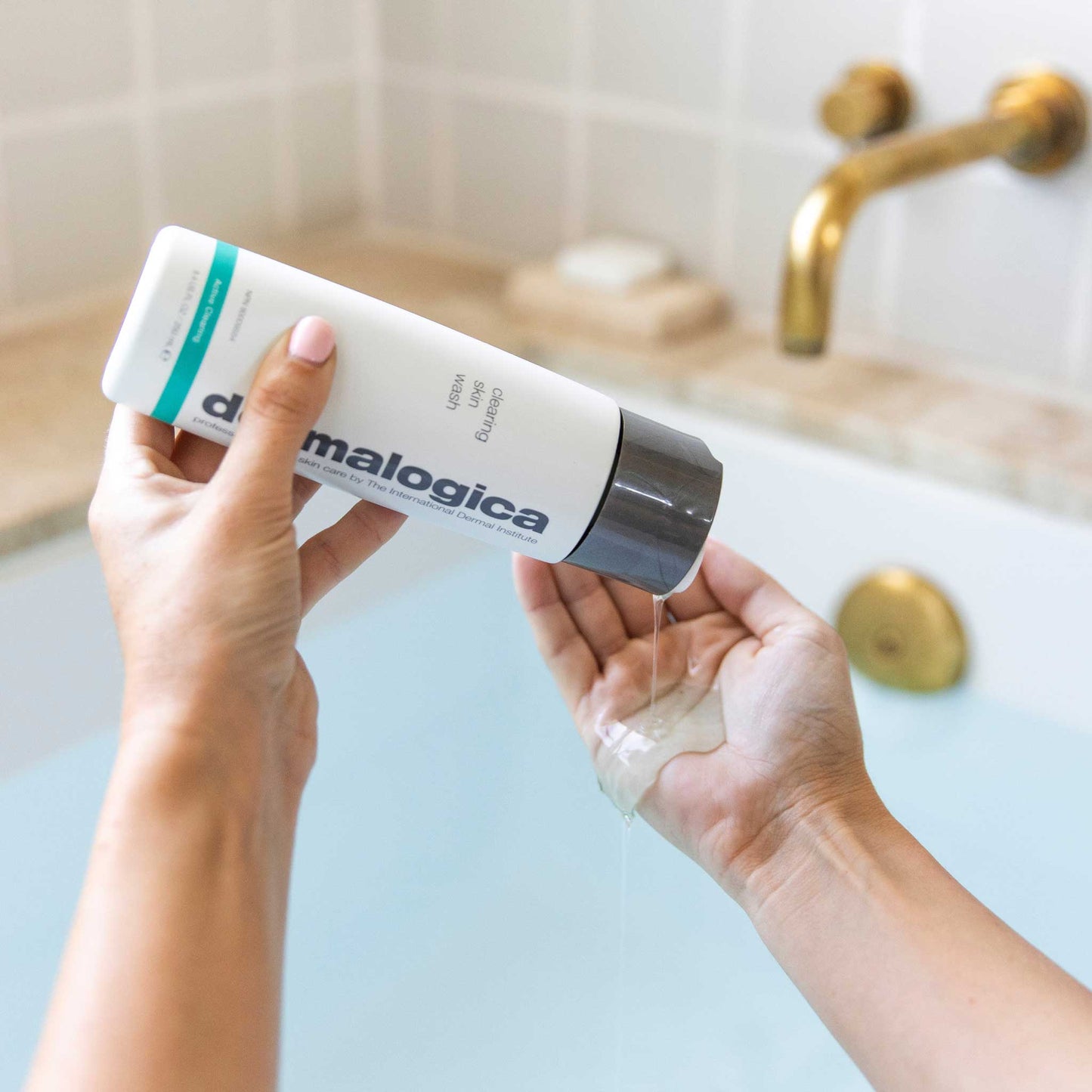 clearing skin wash